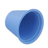 Essentra Components 1035A Tapered Cap PLUG 0.840 - 1.310  CAP 1.247 - 0.777:LDPE BLUE