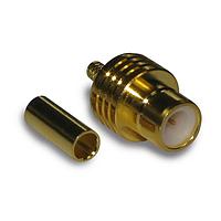 Amphenol RF 142107 Connectors SMB ST CABLE JACK RG179 75 OHM GOLD
