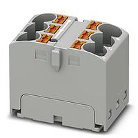 PHOENIX CONTACT 3273922 Push-In Distribution Block PTFIX 6X4-G GY