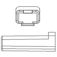 Aptiv 02962965 Connectors 1P FEM CONN 56 630 BLACK