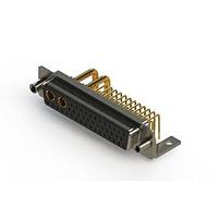 EDAC 630-43W2650-2N6 Mixed Contact D-Sub Connectors Right-angle Power Combo D-Sub Connector
