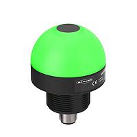 Banner Engineering K50PFF100SQ Beacons K50 Pro Optical with PICK-IQ Series: RGB Fixed-Field Sensor; Voltage: 10-30 V dc; Housing: Polycarbonate; Environ. Rating: IP67 IP69K; Range: 100 mm; Colors: Multicolor; 4-pin M12 Integral QD