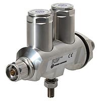 HUBER+SUHNER 3407.17.0088 Lightning Arrester Quarter-wave stub N plug(m) to N jack(f), 74-420MHz