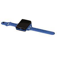 Serpac BW62DBKCSBL Wrist Enclosure BW-62 Series Wrist Enclosure with Blue Band. Three-Piece Design, Polycarbonate Plastic, Integrated Waterproof Seal, IP 65, 66, 67; NEMA 4X, 12, 13 Ratings