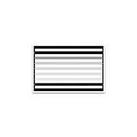 ELCOMETER 4695 Leneta Test Chart (194 x 289 mm)