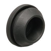 Essentra Components BP-3 Body Plug Hole Plug,Flex,Black,.87 in Hole