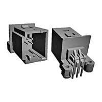 AMP Connectors - TE Connectivity 953442-1 Headers 6W MQS HEADER BENT RIGHT