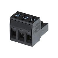 Molex 39530-0003 Plugs 5.08MM EURO PLUG RA BLK 3CKT