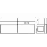 Air Science HLF-96-G Laminar Flow Hood (96")