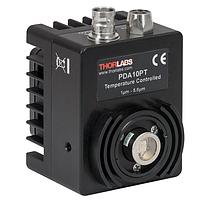THORLABS PDA10PT Free-Space InAsSb Amplified Detector with TEC (Ø1 mm, 100 - 240 VAC)