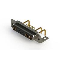 EDAC 630-13W3250-1N4 Mixed Contact D-Sub Connectors Right-angle Power Combo D-Sub Connector