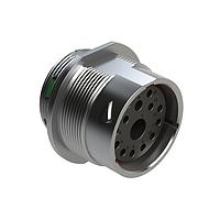Amphenol SINE Systems AHDM04-24-14SN Connectors 14 POSITION RECEPT GREEN