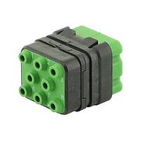 Eaton Souriau-Sunbank 8MQ2M0816AAS Modular Connectors - Push Pull MQuick module, unsealed, without contact, delivered with cap