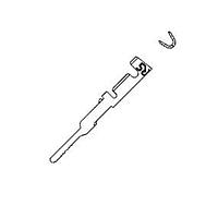 Hirose Electric RP17-PC-212 Contacts CRIMP TYP ML CONT PLASTIC ASSEM STRIP