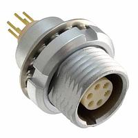 NorComp 821B006-213R001 Connectors 1B 6 POS FML PANEL MOUNT VERTICAL
