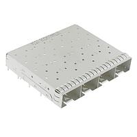 Amphenol Commercial Products U77A41341001 SFP 1X4 SFP Cage for Light Pipes