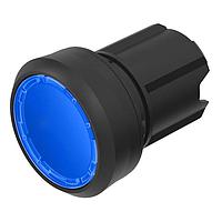EAO 45-2234.11J0.000 Switch Actuators Illuminated pushbutton actuator blue transparent lens level with front ring maintain front/housing plastic