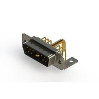 EDAC 629-11W1250-2NC Mixed Contact D-Sub Connectors Right-angle Power Combo D-Sub Connector