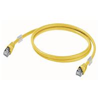 Omron Automation and Safety XS6W-6LSZH8SS100CM-Y Ethernet Cables / Networking Cables Ethernet Patch Cable RJ45 1m Yellow