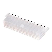 AMP Connectors - TE Connectivity 2-1586039-2 Shrouded VERT HDR W/PEGS 22P
