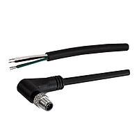 Stewart Connector BC-M5NA4BP01020M Sensor Cables / Actuator Cables M5 A-Code Cable Assembly Male Right Angle to Pigtail 2 m IP67