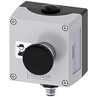 SIEMENS 3SU18510AH004NB1 Command Device BMW SPECIAL PB ENC, METAL, GRY, 1PT, M12