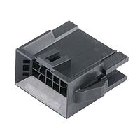 Molex 224556-1210 Plug Nano-Fit BMI Plug Housing TPA Capable 2.50P 2R 10 CKT BLK Panel Mount