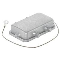 HARTING 09300105417 Accessories 10B Plastic Cover for Housing, Double Lever, w/ stainless steel lanyard