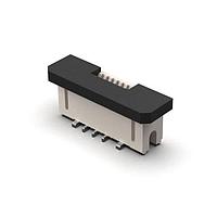 GCT (Global Connector Technology) FFC2A32-06-T Board Mount 06W, 0.5MM, FFC Con, Vert, H4.25mm, SMT, Tin, T&R