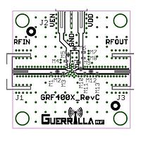 Guerrilla RF GRF2133-EVB RF Amplifier Evaluation board for GRF2113