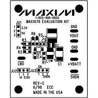 Analog Devices MAX1676EVKIT Voltage Regulator - Switching Regulator Eval Kit MAX1676 (High-Efficiency, Low-S