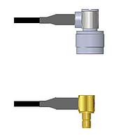 Amphenol Custom Cable Q-2C03I0003018i RF Cable Assemblies N-RP/SMB-RJ G174 18I