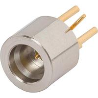 Amphenol SV Microwave SF1211-66303 PCB Connectors SMP M PCB Thru-Hole Conn, R/A, SB