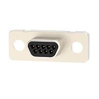 NorComp 580-M09-103L002 Micro-D D-Sub Connectors Male Miniature D-Sub 9 Position Straight Solder Cup