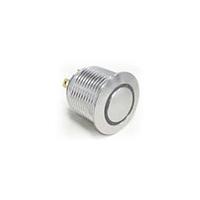 Alcoswitch - TE Connectivity 1-2213774-0 Pushbutton Switches AV16 SPM 0.4VA FIX RING LED BLUE 24V