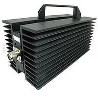 Fairview SA3N300-50 50 dB Fixed Attenuator N Male To N Female Up To 3 GHz Rated To 300 Watts With Black Aluminum Heatsink Paint Body