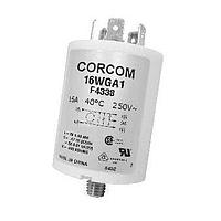 Corcom - TE Connectivity 16WGE7 Power Line Filters 16a .20mA @250v 50Hz w/ RAST Connector