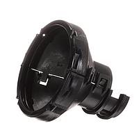 AMP Connectors - TE Connectivity 1394089-1 Socket Housing 180D PBT BLACK Cover - Cable Exit