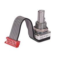 Grayhill 62S15-H9-060C Encoders Encoder, 15&deg; or 24 positions, pushbutton, 6.0in. Cable, connector .050in. centers