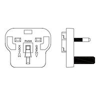 MEAN WELL AC PLUG-UK2 Interchangeable Plugs UK AC Plug For GEM series