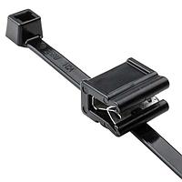 HellermannTyton 156-00553 Serrated, Inside T50REC21 BLKHS TIE &HIRHS CLIP