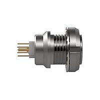LEMO EAG.1B.512.CTN Connectors FIXED RECEPTACLE, FEMALE PCB, 30-26AWG, BRASS, IP50