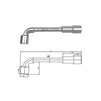 Yato YT-1627 L-type socket wrench 7mm