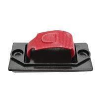 Essentra Components FTH-RKW-1A Cable Tie Mounts Cbl Tie Holder, adhesive mount, black, 1" x 2.5"