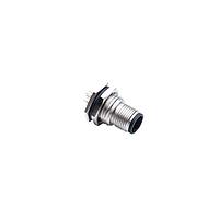 Amphenol LTW MSBS-05PMMP-SF8001 Circular Metric Connectors M12 Circular Metric Connector, B Code, Metal, 4A, 05 pins, Male Connector, Male Contact, Hexagonal, PG9, Screw Thread, PCB 180 , Receptacle, Front Fastened, Panel Thickness 4.5, IP68 / IP69K