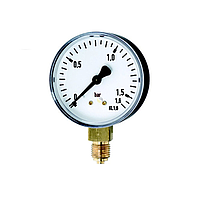 Sterling Sensors RE5021BRM 50mm Utility Pressure Gauge (Rear middle entry, 0-21 bar (0-300 PSI))
