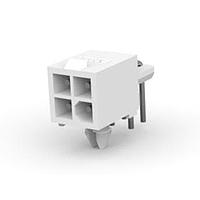 AMP Connectors - TE Connectivity 1-770968-0 Headers HEADER 4 POS R/A TIN DUAL ROW