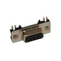 NorComp 200-015-213L567 High Density D-Sub Connectors 15p f hgh dnsty r/a 0.098 g/f-tin tails