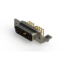 EDAC 629-11W1240-1NB Mixed Contact D-Sub Connectors Right-angle Power Combo D-Sub Connector
