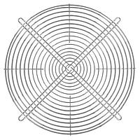 Qualtek Electronics 08719 Fan Guards and Filters 280mm Wire Form Fan Guard, Bright Nickel Chrome Finish